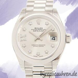 Rolex Datejust Damen 28mm m279166-0001 Stainless Steel Präsidentenarmband