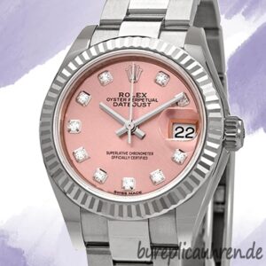 Rolex Datejust 28mm m279174-0004 Damen Silberton