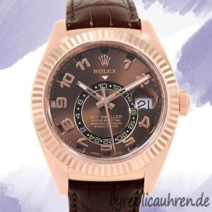 Rolex Sky-dweller 326135-L Herren 42mm Roségoldfarben