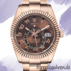 Rolex Sky-dweller 326935BRAO Herren 42mm Roségoldfarben