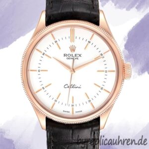 Rolex Cellini m50505-0021 39mm Herren Automatisch Lederriemen