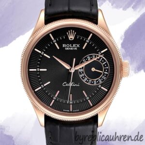 Rolex Cellini Herren 39mm m50515-0011 Lederriemen