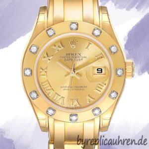 Rolex Pearlmaster 80318 Damen 29mm Automatisch
