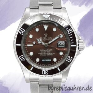 Rolex Submariner Harley-Davidson Herren 40mm Stainless Steel Silberton