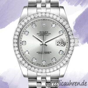 Rolex Datejust Unisex 116244 36mm Silberton Automatisch