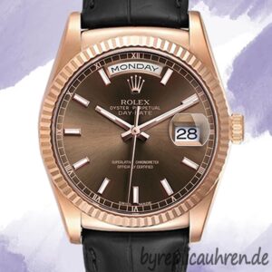 Rolex Day-Date 118135-0086 36mm Herren Roségoldfarben Stainless Steel