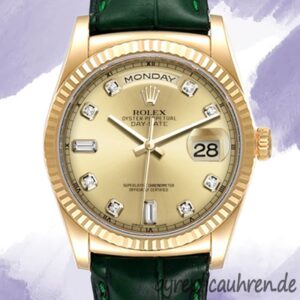 Rolex Day-Date m118138-0148 36mm Herren Goldton