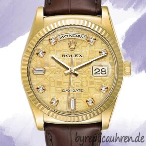 Rolex Day-Date 36mm m118138-0087 Herren Champagner-Jubiläumszifferblatt Automatisch