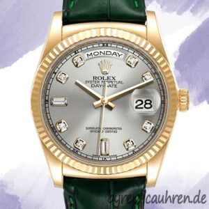 Rolex Day-Date m118138-0135 Herren 36mm Goldton