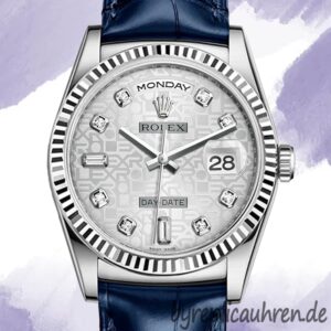 Rolex Day-Date Herren m118139-0092 36mm Lederriemen Automatisch