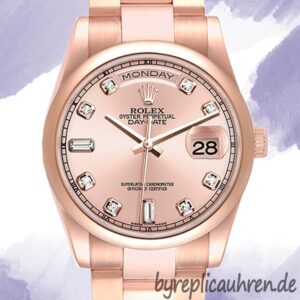 Rolex Day-Date Herren 118205 36mm Roségoldfarben