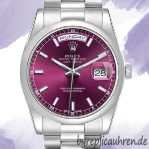 Rolex Day-Date 36mm 118206 Herren Stainless Steel