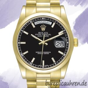 Rolex Day-Date 36mm 118208 Herren Stainless Steel
