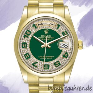 Rolex Day-Date 118208 36mm Herren Präsident-Armband/Oyster-Armband