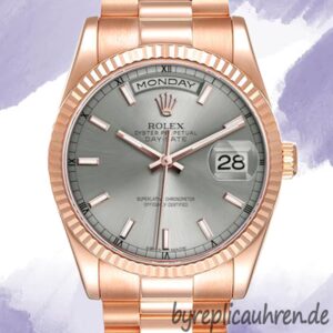 Rolex Day-Date 118235 36mm Herren Stainless Steel Präsidentenarmband
