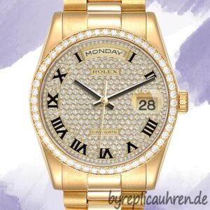 Rolex Day-Date 36mm Herren m118348-0226 Oyster-Armband/Präsidenten-Armband