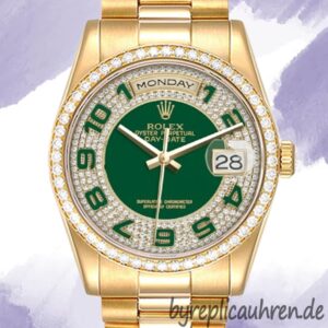 Rolex Day-Date 36mm Herren 118348-0054 Diamond Bezel Automatisch