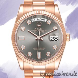 Rolex Day-Date 36mm Herren m128235-0050 Stainless Steel Präsidentenarmband