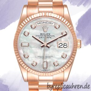 Rolex Day-Date Herren m128235-0029 36mm Zifferblatt aus Perlmutt Stainless Steel