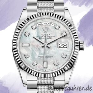 Rolex Day-Date 36mm Herren m128239-0026 Stainless Steel