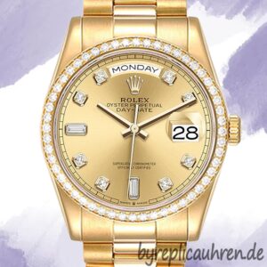Rolex Day-Date 36mm m128348rbr-0008 Herren Präsidentenarmband
