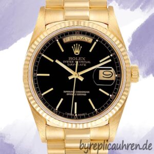 Rolex Day-Date 18038 36mm Herren Präsidentenarmband Goldton