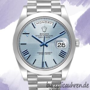 Rolex Day-Date m228206-0001 40mm Herren Stainless Steel Präsidentenarmband