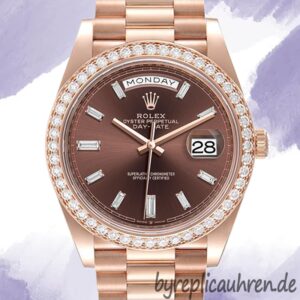 Rolex Day-Date m228345rbr-0006 Herren 40mm Automatisch Präsidentenarmband