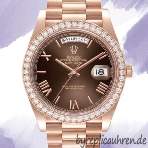 Rolex Day-Date m228345rbr-0009 Herren 40mm Präsidentenarmband Automatisch