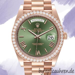 Rolex Day-Date Herren m228345rbr-0011 40mm Roségoldfarben