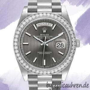 Rolex Day-Date 228349RBR-0008 Herren 40mm Diamond Bezel