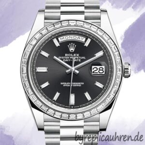 Rolex Day-Date 40mm 228396 Herren Silberton