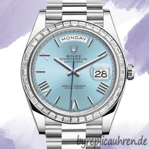 Rolex Day-Date Herren m228396tbr-0030 40mm Diamond Bezel