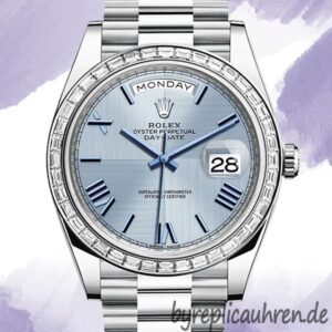 Rolex Day-Date m228396tbr-0004 40mm Herren Silberton