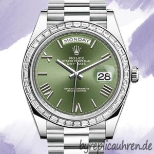 Rolex Day-Date Herren m228396tbr-0020 40mm Diamond Bezel