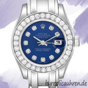 Rolex Pearlmaster 80299-72949 Damen 29mm Silberton Armband
