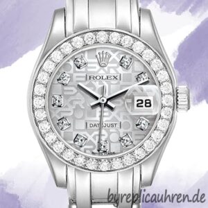 Rolex Pearlmaster 80299-0073 Damen 29mm Diamond Bezel
