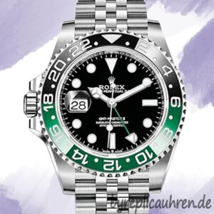 Rolex GMT-Master M126720VTNR-0002 Herren 40mm Silberton Schwarzes Zifferblatt