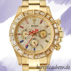 Rolex Daytona Herren 116568 40mm Diamond Bezel Austernarmband