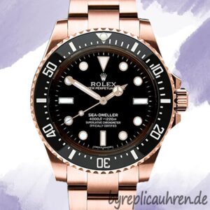 Rolex Sea-Dweller Herren 40mm 116600 Schwarzes Zifferblatt Automatisch