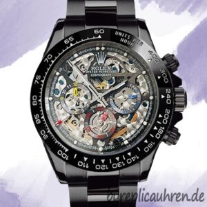 Rolex Daytona 40mm Herren Skeleton Limited Edition Skelettiertes Zifferblatt Austernarmband