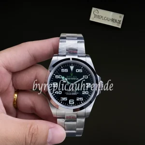 Rolex Air-King 126900 Replica – Sportliche Fliegeruhr im 40-mm-Edelstahlgehäuse