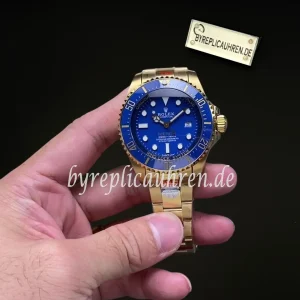 Replica Rolex Deepsea 136668LB – 40mm Taucheruhr mit blauem Zifferblatt & Keramiklünette