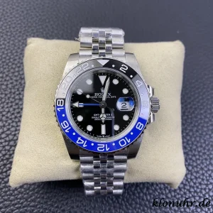 Rolex GMT-Master II 40mm Black Dial Automatic Metal Bracelet 1:1 Clone Watch
