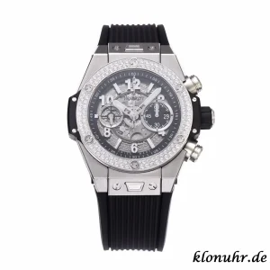 Hublot Big Bang 44mm Grau Automatik Kautschukarmband 1:1 Clone Watch