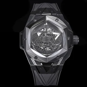 Hublot Big Bang 45mm Grau Automatik Kautschukarmband 1:1 Clone Watch