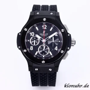 Hublot Big Bang 44mm Black Dial Swiss Automatic Kautschukarmband 1:1 Clone Watch