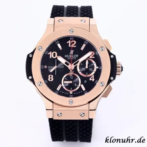 Hublot Big Bang 44mm Black Dial Swiss Automatic Kautschukarmband 1:1 Clone Watch