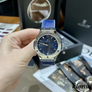 Hublot Classic Fusion 33mm Blue Dial Swiss Automatic Leather 1:1 Clone Watch