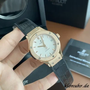 Hublot Classic Fusion 38mm White Dial Automatic Leather 1:1 Clone Watch